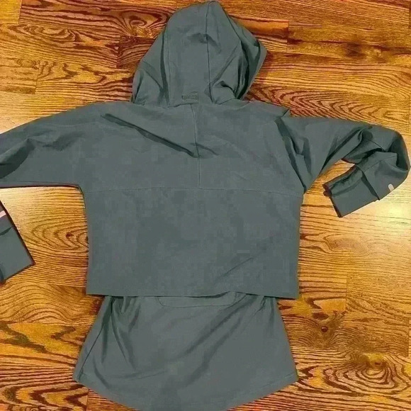 Sweaty Betty Active Running Layered Zip Jacket w Hood - Performance  Small - Picture 4 of 5